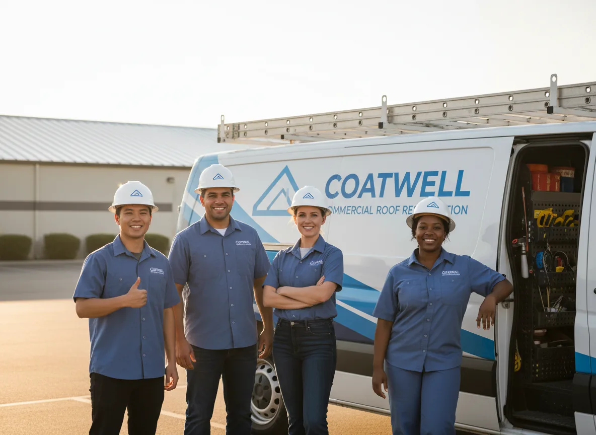 Commercial roof coating company in Pleasant View, UT